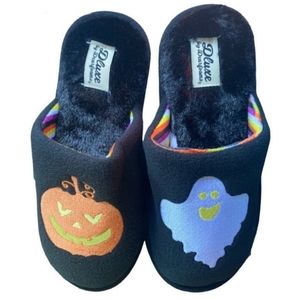 Dluxe by Dearfoams Halloween Slippers